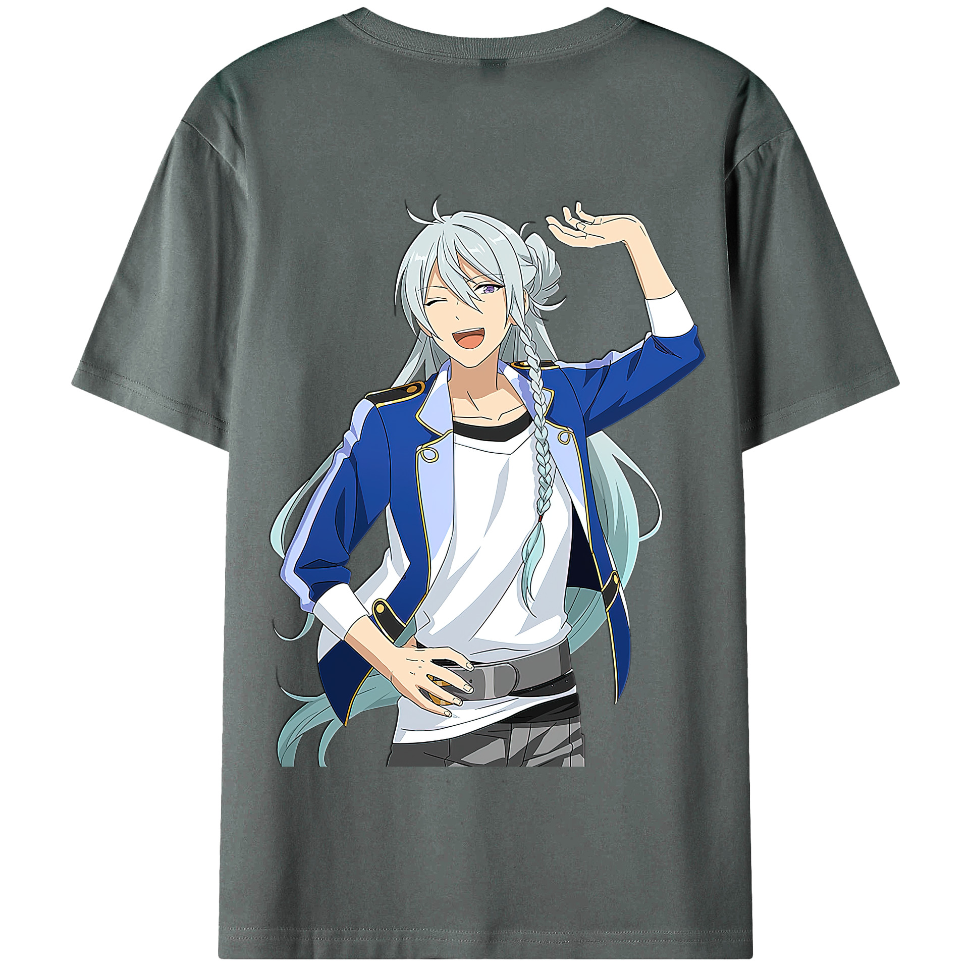 （画像用） あんさんぶるスターズ! Ensemble Stars 綿100％半袖Tシャツ（背面プリント）